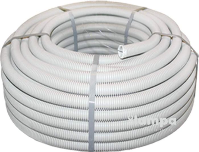 Труба гофрована КОПОС Monoflex Ø32 мм з протяжкою, чорна 1432 (K50D)