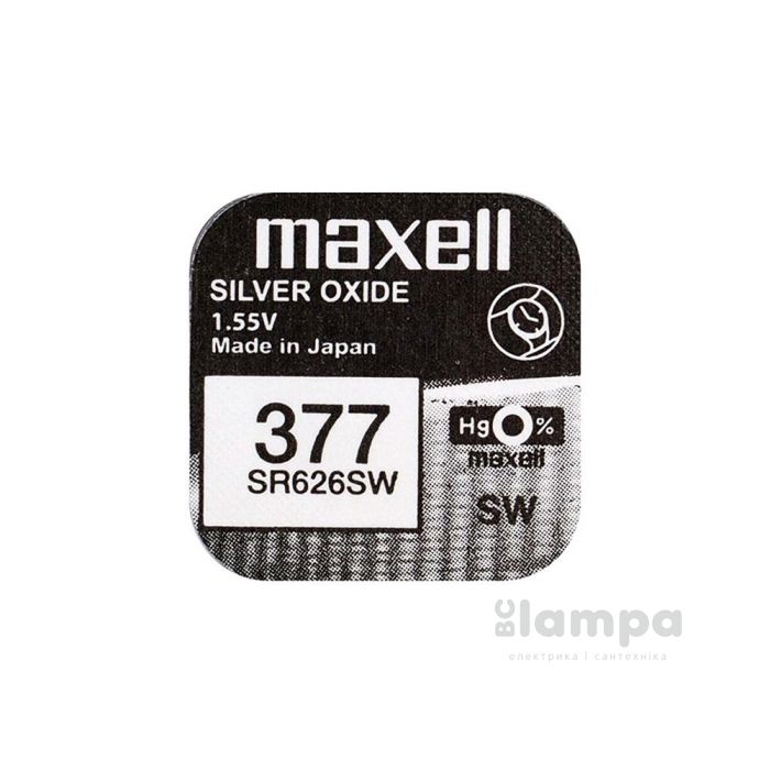 Батарейка AG04  MAXELL silver oxide   (SR626SW)