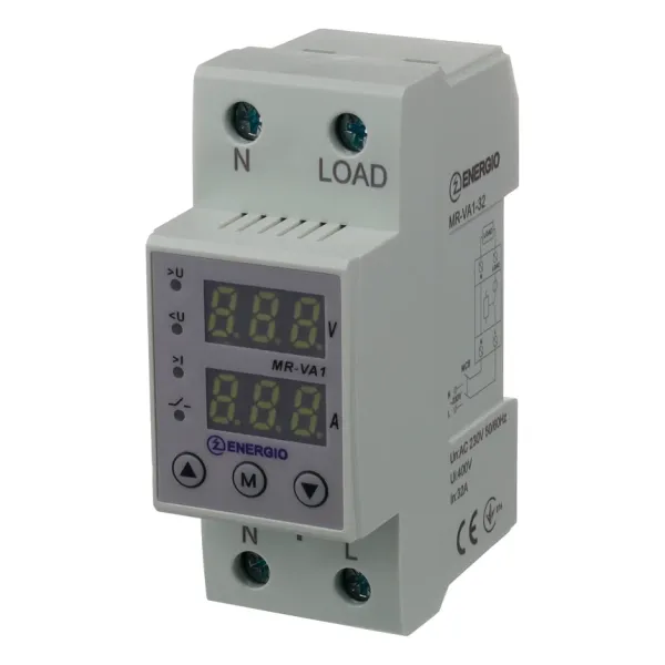 Реле напруги ENERGIO модульне 32A (MR-VA1-32)