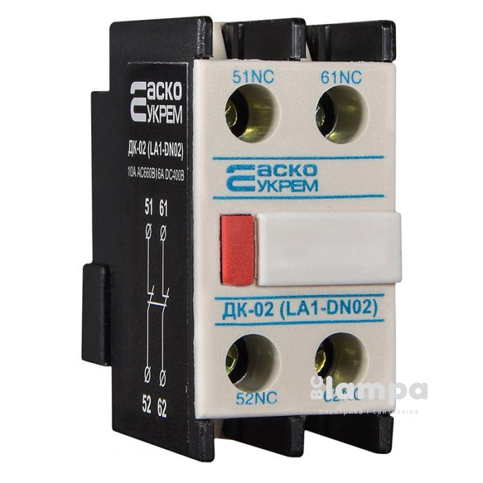 Дополнительные контакты ДК-02 2nc (LA1-D02) (i0140024/А0040050007)