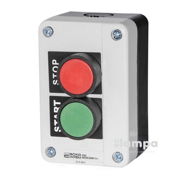 Пост 2 - місний "Старт - Стоп" XAL-B211Н29 АСКО (0140020005)