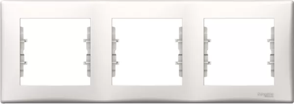 Рамка_SCHNEIDER_Sedna SDN5800523_3- ная горизонт. Слон.кость (10067605)