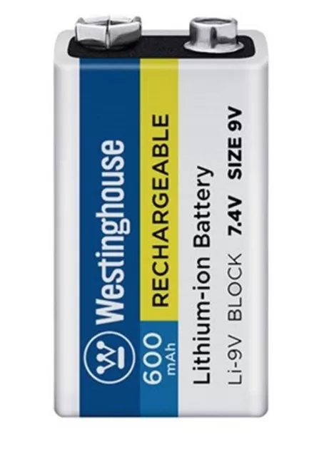 Акумулятор крона WESTINGHOUSE Li-ion 9V 600mA