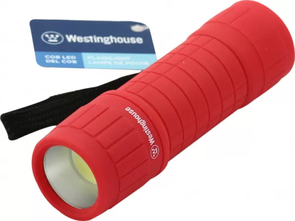 Фонарик WESTINGHOUSE  3W COB LED WF87 + 3*AAA LR03  в комплекте красный (WF87-3R03PD16 red)
