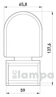 Датчик руху 180°- E.NEXT чорний IP44 SEN інфракрасний (s061005)