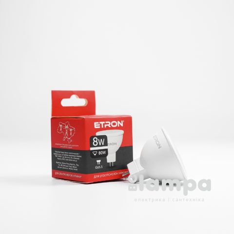 Лампа ETRON LED MR16  8W 4200K GU5.3 Light Power (1-ELP-066/1-ELP-850)