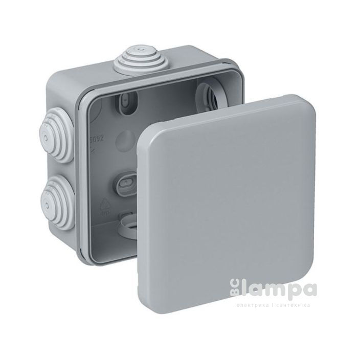 Розподільна коробка зовнішня  70*70*35мм IP55 Neomax NX1049