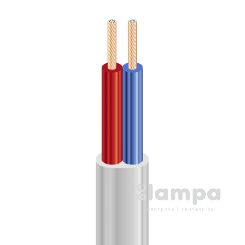 ШВВП 2 х 1,5 mm²  Провод ЗЗЦМ
