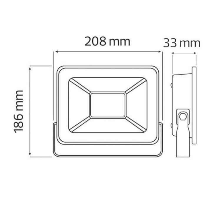 Прожектор HOROZ PARS-50 LED 50W 6400K IP65 8000lm 220V (068-008-0050)