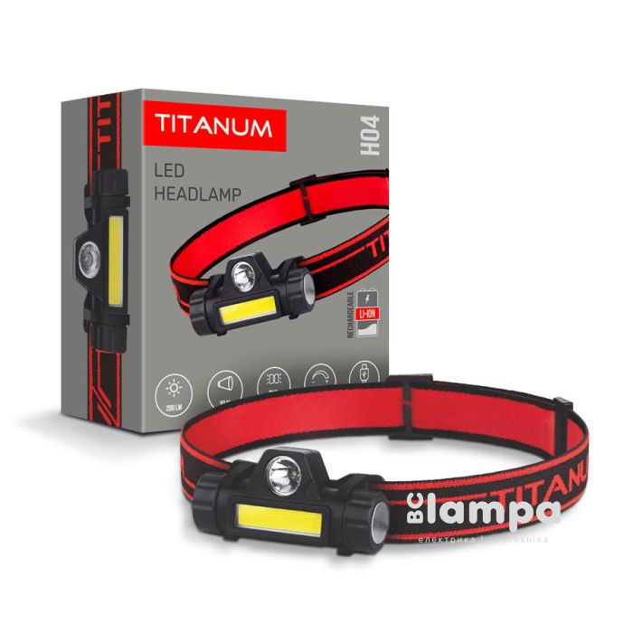 Ліхтарик ручний TITANUM TLF-H04 200Lm 6500K (27327)