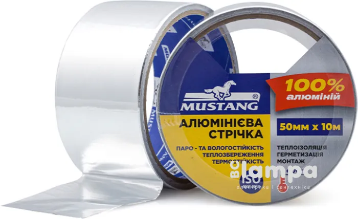 Стрічка алюмінієва ALT5010 "Mustang" 50*10м