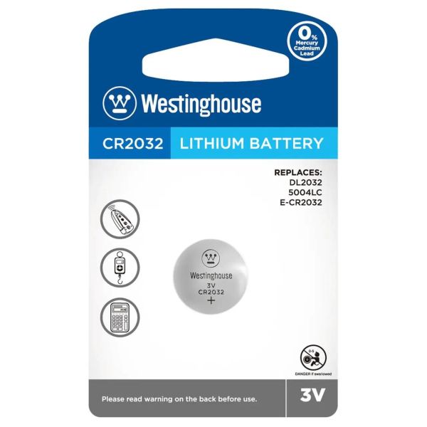 Батарейка CR2032  WESTINGHOUSE літієва 3V
