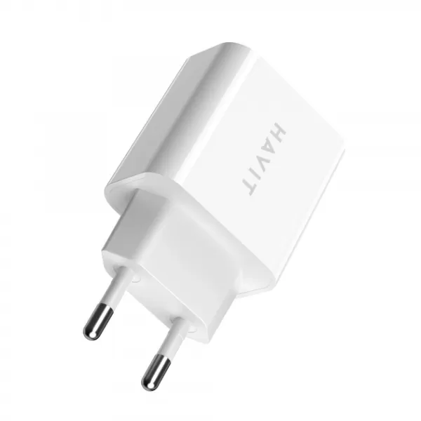 Зарядний пристрій HAVIT HV-UCP007 20W USB+Type-C White (27598)