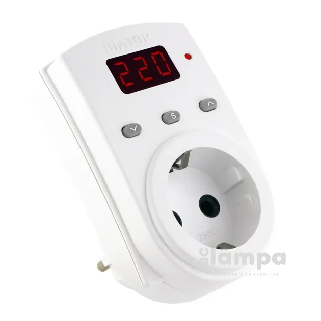 Реле напруги DIGITOP розеточне VP-10AS 10A (032053)