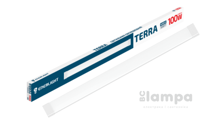 Світильник лінійний ENERLIGHT LED 100W 10000Lm 6500K IP20 L=1200mm 85-265V