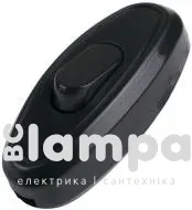 Вимикач Бра клавішний чорний ELM (41-0030)