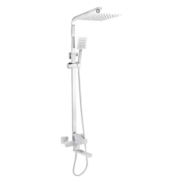 Змішувач душова система KRONER KRP EDELSTAHL KUBUS-ESG063 (CV022978)