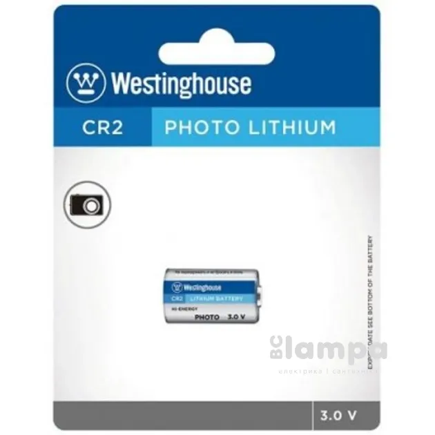 Батарейка WESTINGHOUSE Lithium CR2-BP1 - ціна за1шт.