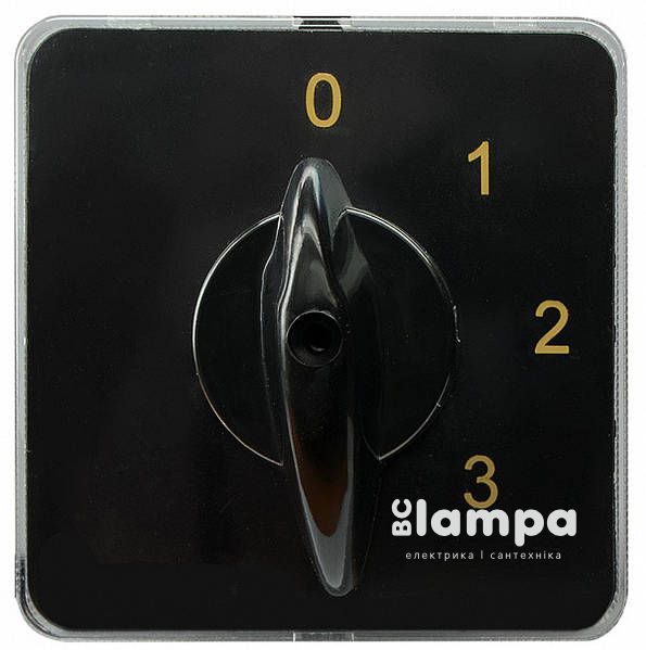 Перемикач пакетний типу ПКП Е9 32А/2.841 (0-1-2-3 вибір фази) АСКО (0110010035)