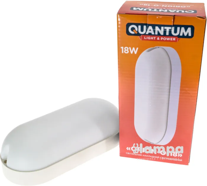 Світильник накладний QUANTUM ORION-O 18W 4000K овал