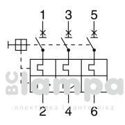 Автомат захисту двигуна EATON 3-полюс. Z-MS-25/3 (248413)