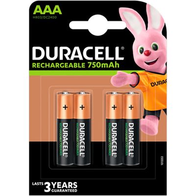 Акумулятор AAA DURACELL  750mAh - ціна за1шт.