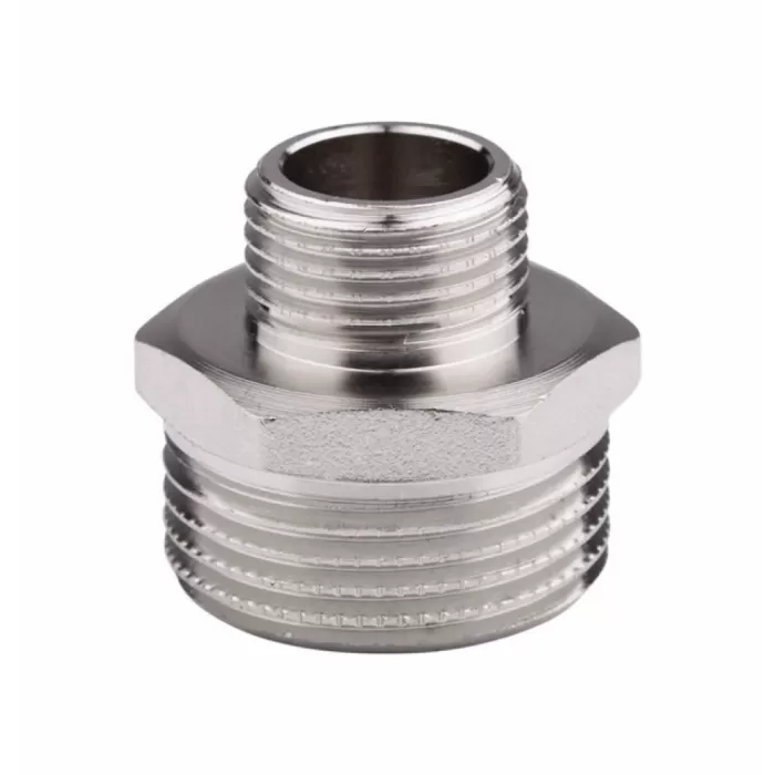 Ніпель 1/2"x3/4" НН SD FORTE 20*15 перехідний (22019/SF3592015/10739)