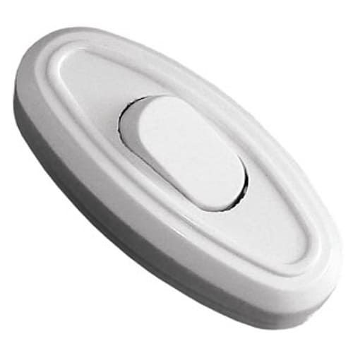 Вимикач Бра клавішний білий ELM (41-0017)