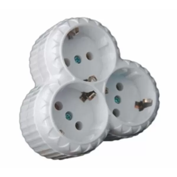 Тройник с з/к "Ромашка" LUXEL / FAR PAPATYA (1008/ F27/35055/78844)