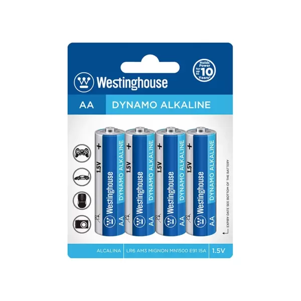 Батарейка WESTINGHOUSE Standard alkaline АА LR06 (LR6-SP4N)