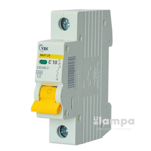 Автоматичний вимикач IEK BA47- 29 1P 10А С