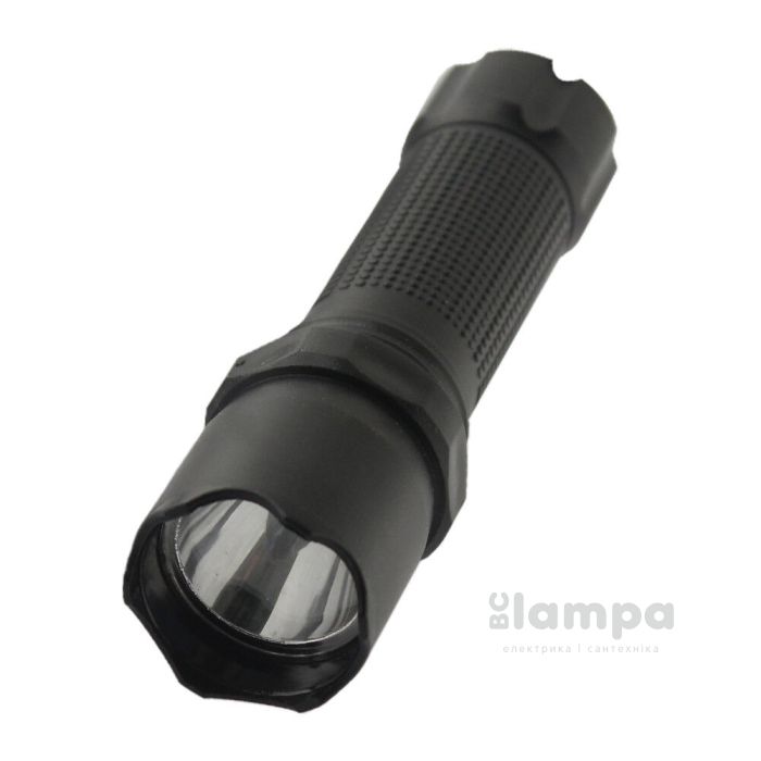 Ліхтар QUANTUM ручний Mini black 3W LED з USB без упаковки (QM-FL1043)