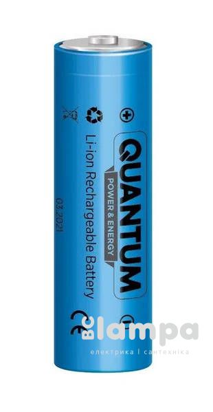 Акумулятор 18650 QWANTUM Li-Ion 2000mAh 1C з клемним виступом (NCM18650TT/2000)