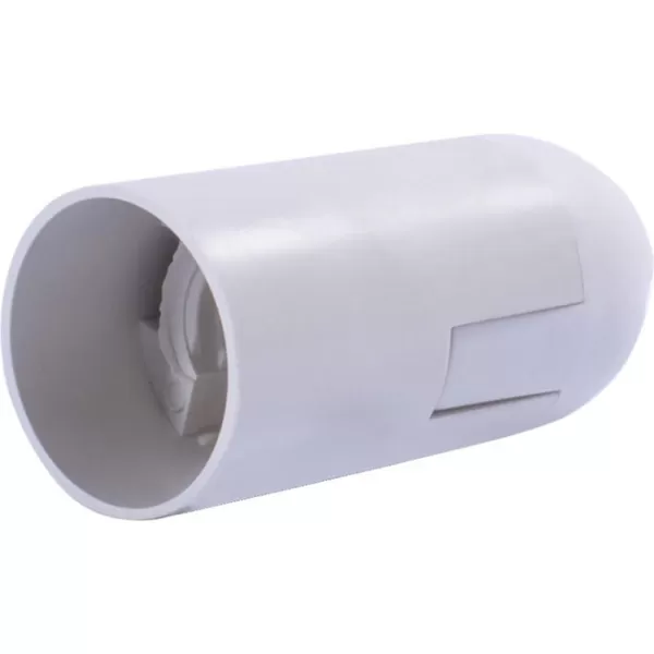 Патрон термопласт білий, гладкий Е14 (7300040/VT260/HN-031031/ s9100010)
