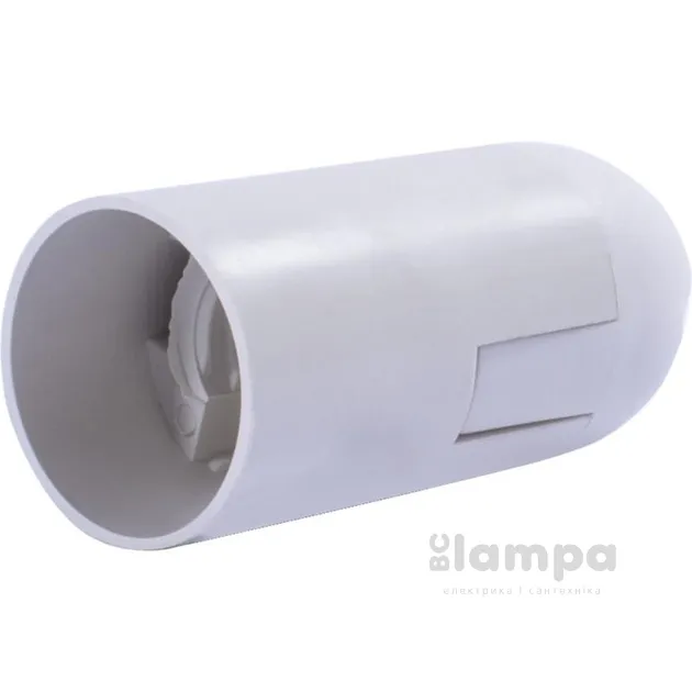 Патрон термопласт білий, гладкий Е14 (7300040/VT260/HN-031031/ s9100010)