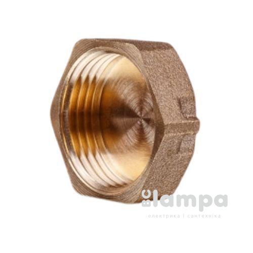 Заглушка 1/2" B LEXLINE з контр.отвором УК-1003 (17039)