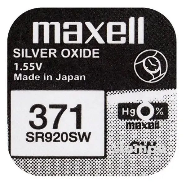 Батарейка AG06  MAXELL (LR69/171/920/921) (370, 371)