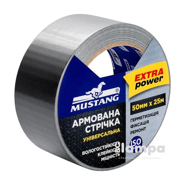 Скотч армований DT5025 "Mustang" 50*25м