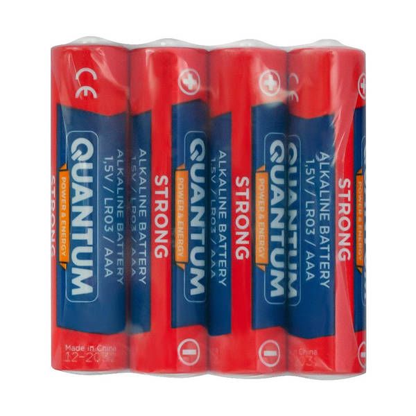 Батарейка QUANTUM STRONG LR3 AAA сольова