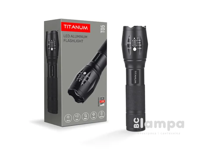 Ліхтарик ручний TITANUM TLF-T05 300Lm 6500K (27320)