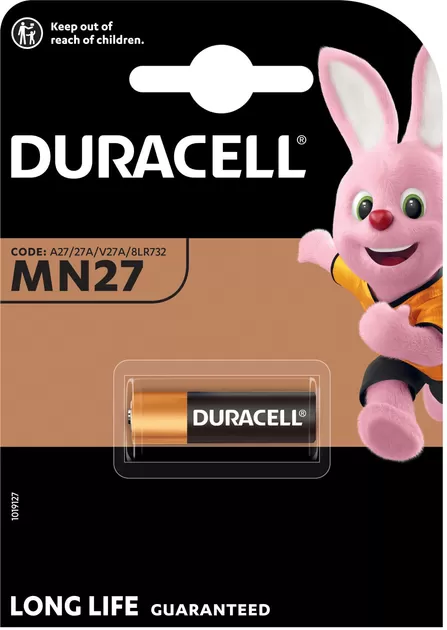 Батарейка DURACELL 12V A27 (MN27) - ціна за1шт.