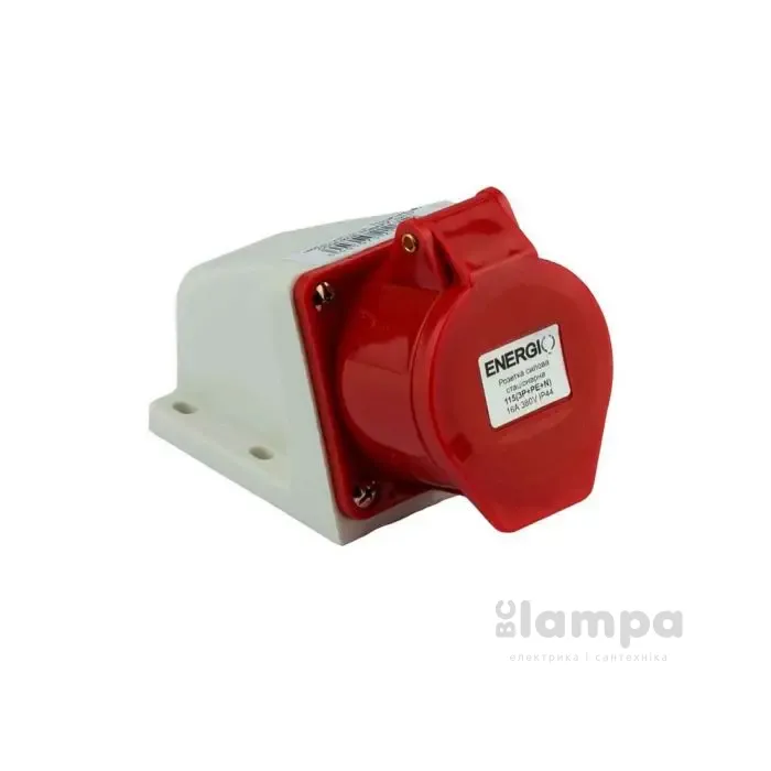 ГС 5/16А Гнездо стационарное силовое ENERGIO (IC-115)