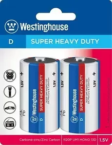 Батарейка WESTINGHOUSE Super Heavy Duty C/R14 (R14P-SP2) - ціна за1шт.