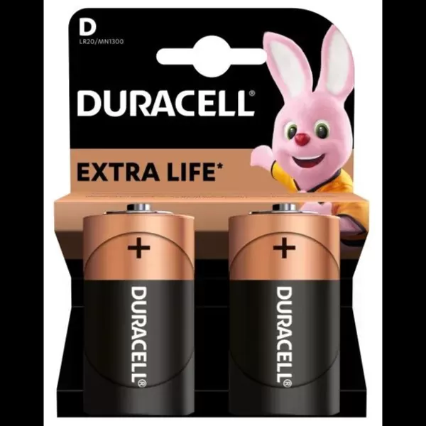 Батарейка DURACELL Alkaline D (LR20) - ціна за1шт.