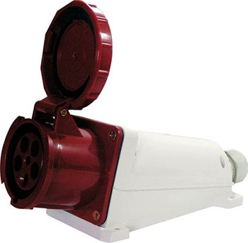 ГС 5/63А Гнездо стационарное силовое е.NEXT (135) (p012009)