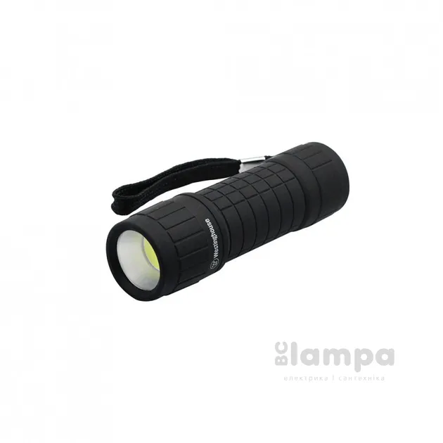 Фонарик WESTINGHOUSE  3W COB LED WF87 + 3*AAA LR03  в комплекті чорний (WF87-3R03PD16 black)