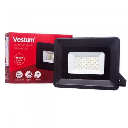 Прожектор VESTUM LED  30W 6500K IP65 2600Lm 185-265V (1-VS-3003)