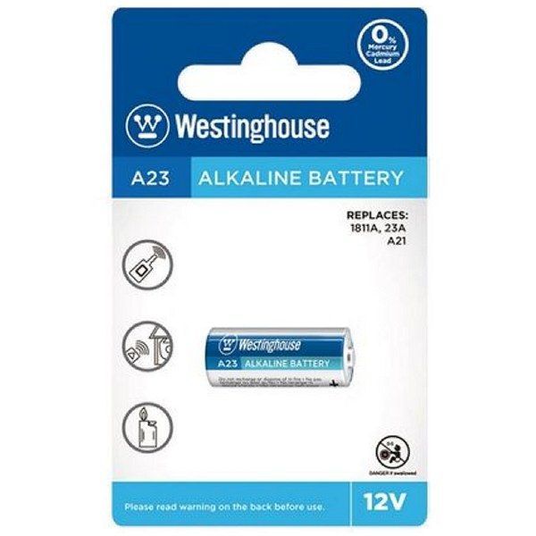 Батарейка WESTINGHOUSE A23 12V (A23-ВР1) - ціна за1шт.