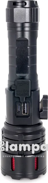Ліхтар QUANTUM ручний STREAM 10W LED+COB з USB з функцією Power Bank (QM-FL1036)