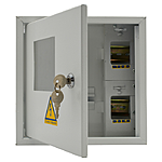 Щит обліку ЩУР-1Ф-Н- 4 модульний накладний електронний NOVA (499325) s0100063